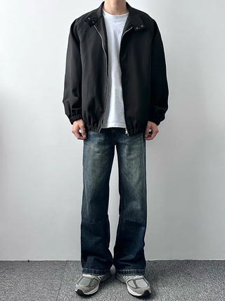 vintage washed jeans