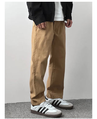 cotton draped pants