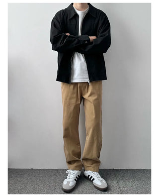 cotton draped pants