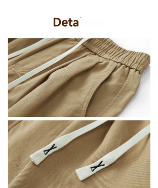 cotton draped pants