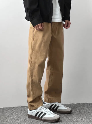 cotton draped pants