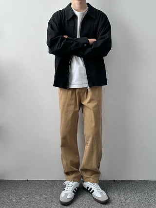 cotton draped pants