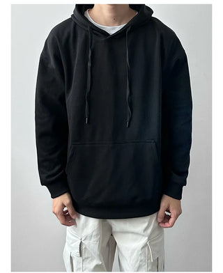 solid hooded sweater
