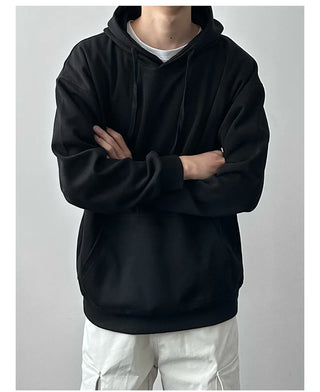 solid hooded sweater