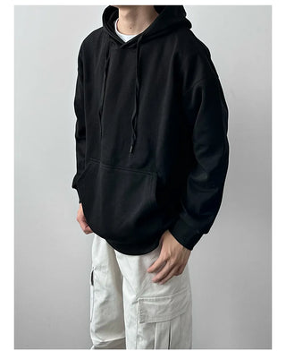 solid hooded sweater