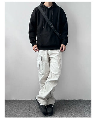 solid hooded sweater