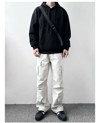 solid hooded sweater