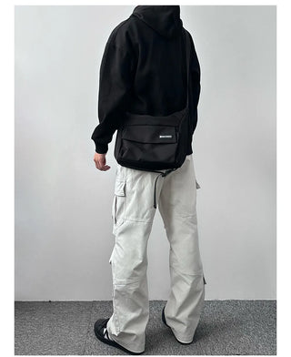 solid hooded sweater