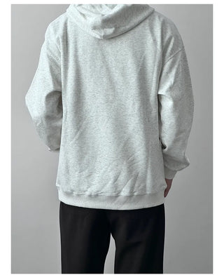 solid hooded sweater
