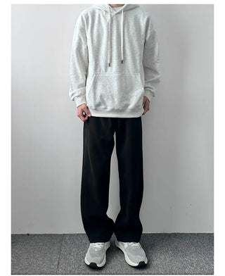 solid hooded sweater