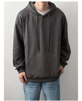 solid hooded sweater