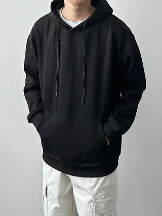 solid hooded sweater