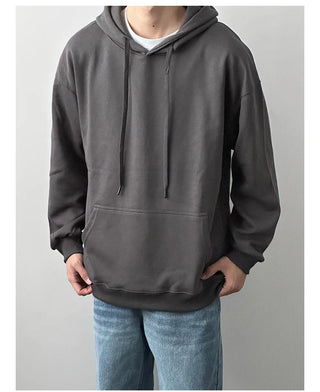 solid hooded sweater