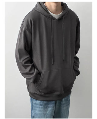 solid hooded sweater