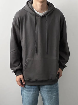 solid hooded sweater