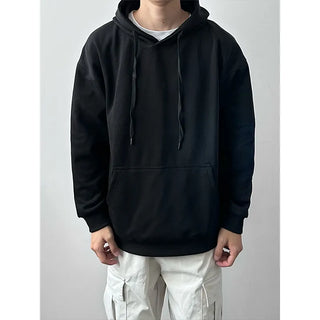 solid hooded sweater