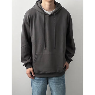 solid hooded sweater