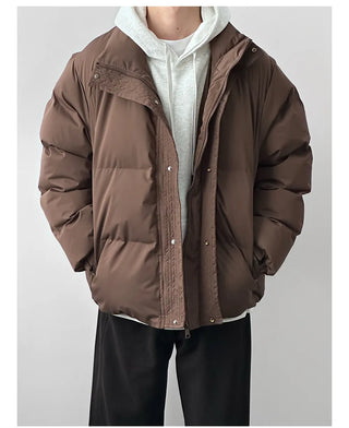 windproof padded jacket