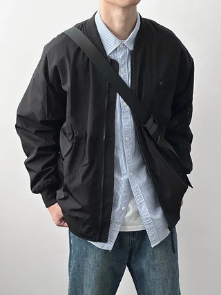 deconstructed baseball jacket