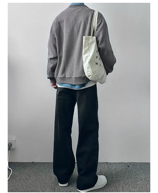 henry collar cardigan