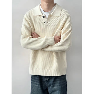 polo collar sweater