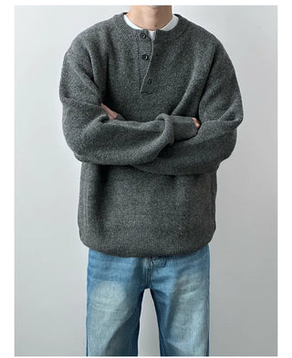 henry collar sweater