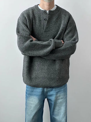 henry collar sweater