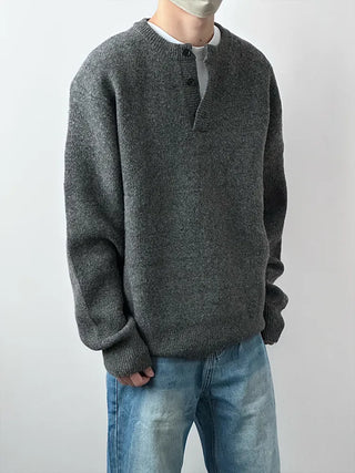 henry collar sweater