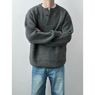 henry collar sweater