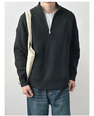 half zip sweater