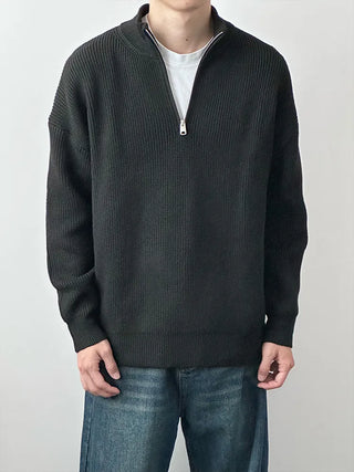 half zip sweater