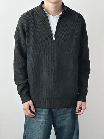 half zip sweater