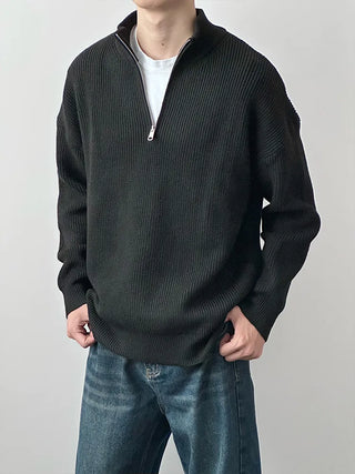 half zip sweater