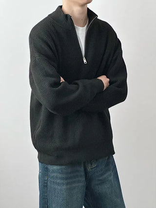 half zip sweater