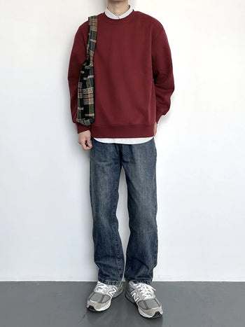 heavy round sweater