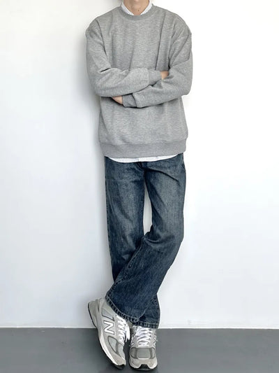 heavy round sweater