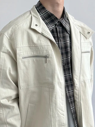 harrington canvas jacket