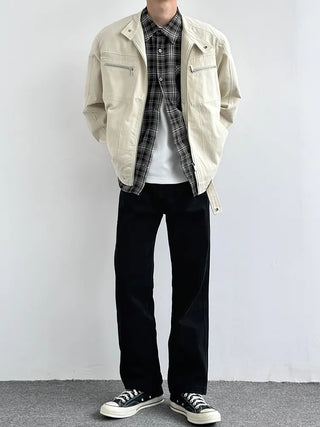 harrington canvas jacket