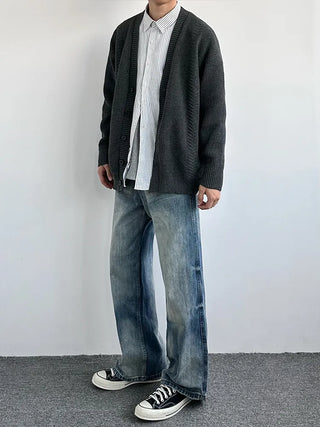 vintage v-neck sweater