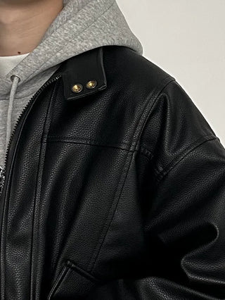 biker leather jacket
