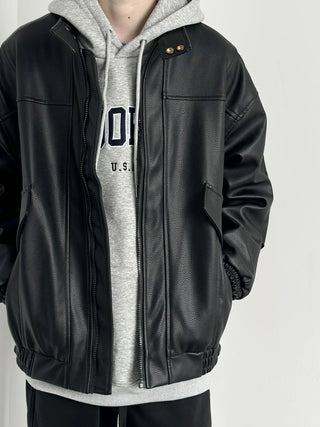biker leather jacket