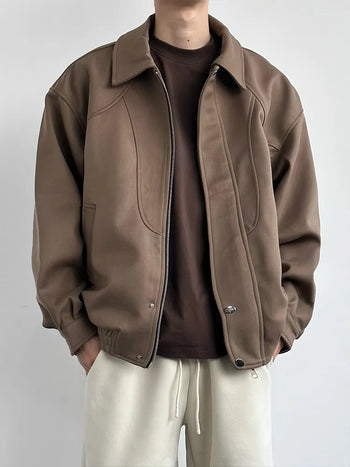 patchwork wool coat