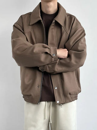 patchwork wool coat