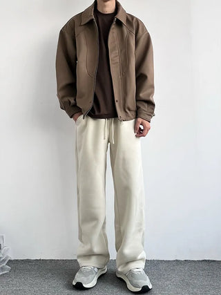 patchwork wool coat