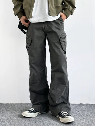 multi-pocket overalls