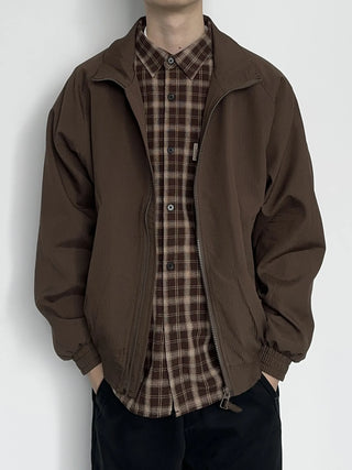 stand collar jacket