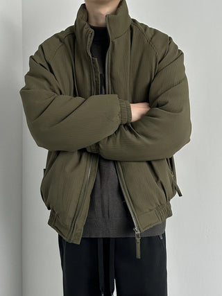 stand collar jacket