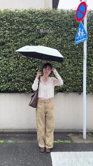 Striped loose-fit shirt