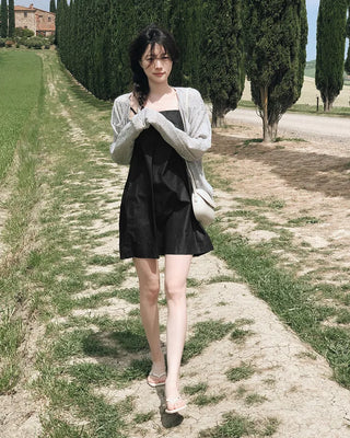 Flat bustier dress