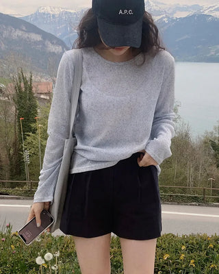 Loose knit top - 7 colors